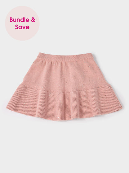GWD Vicky Knitted Sequin Skirt
