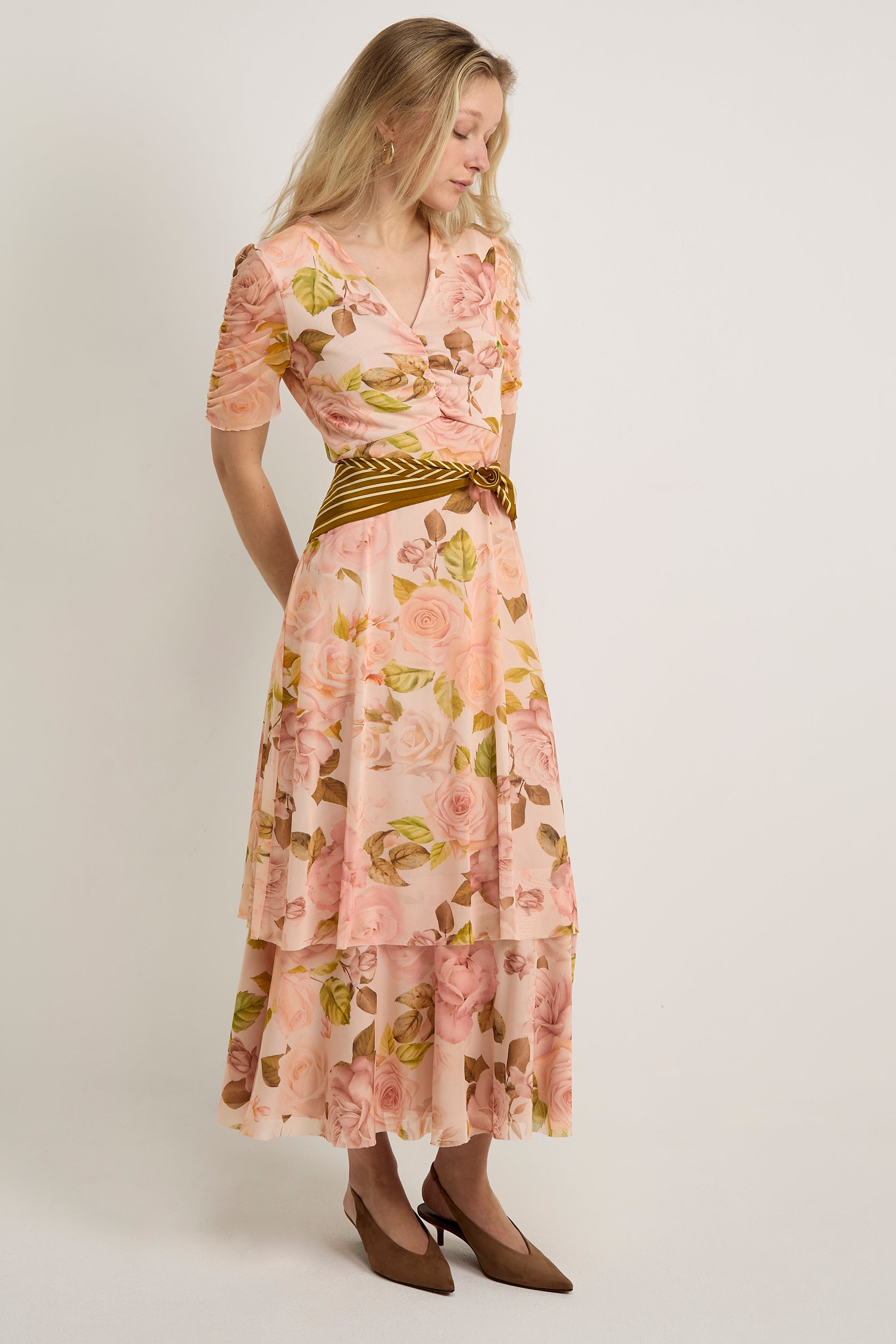GWD Anna Floral Printed Maxi Dress