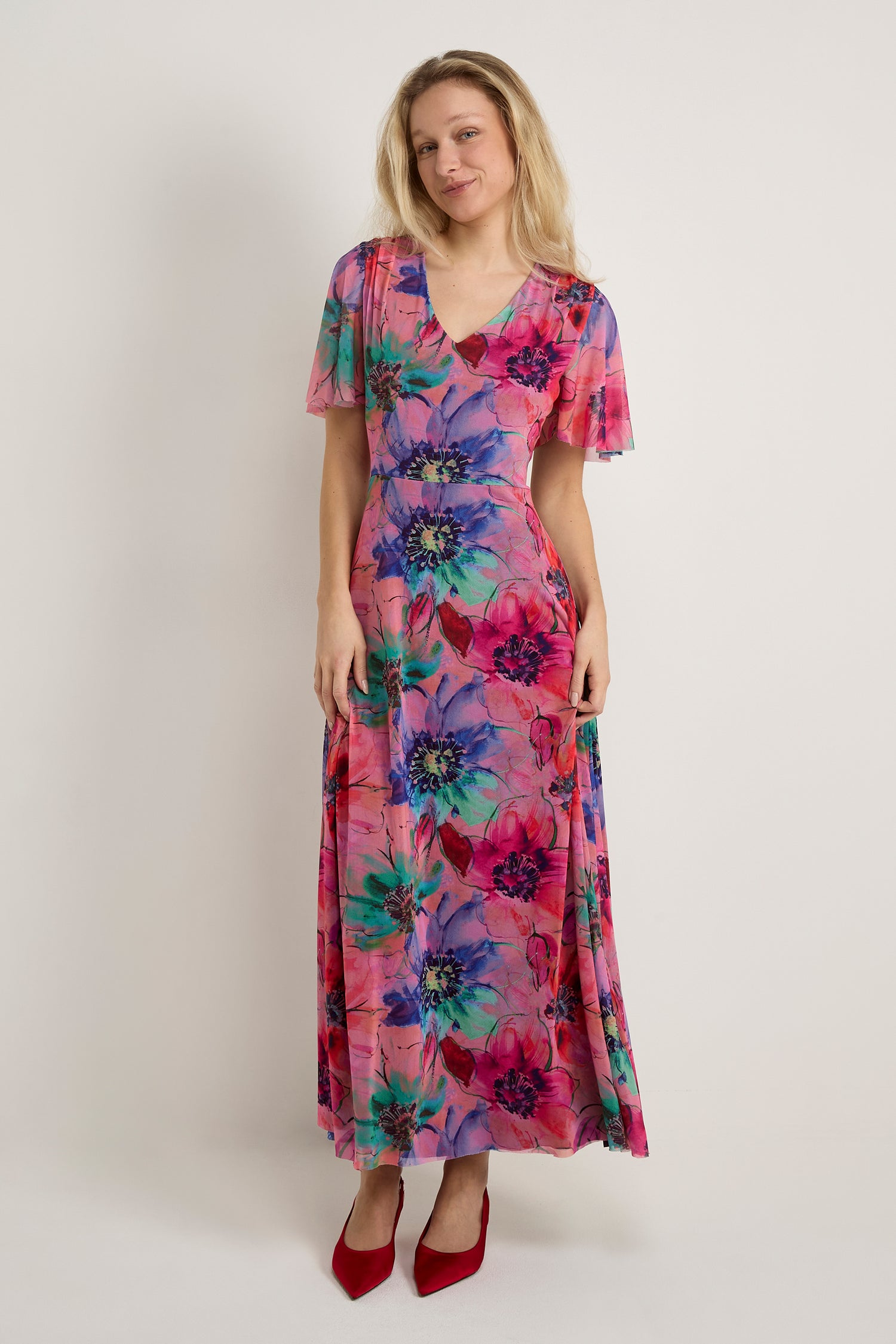 GWD Immy Floral Printed Maxi Dress