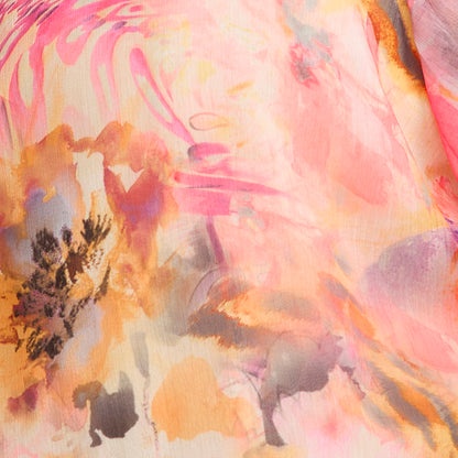 GWD Delphine Floral Print Midi Dress