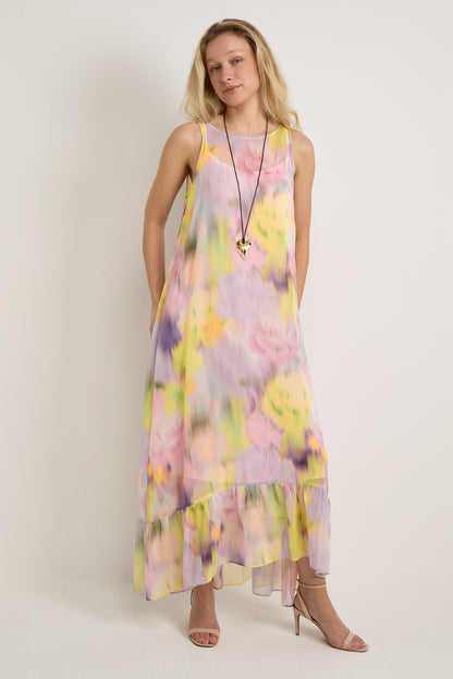 GWD Cecily Printed Sleeveless Maxi Dress