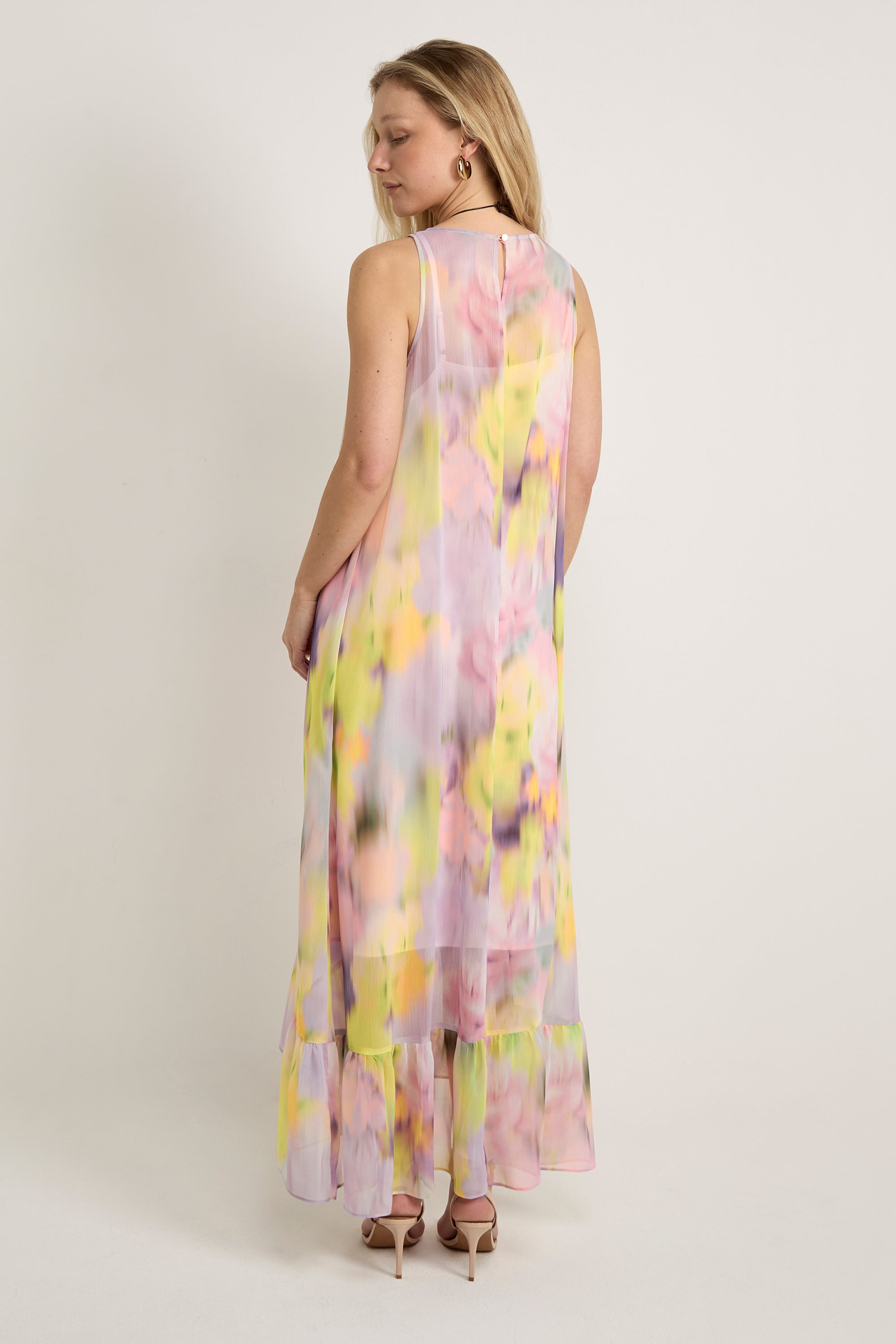 GWD Cecily Printed Sleeveless Maxi Dress