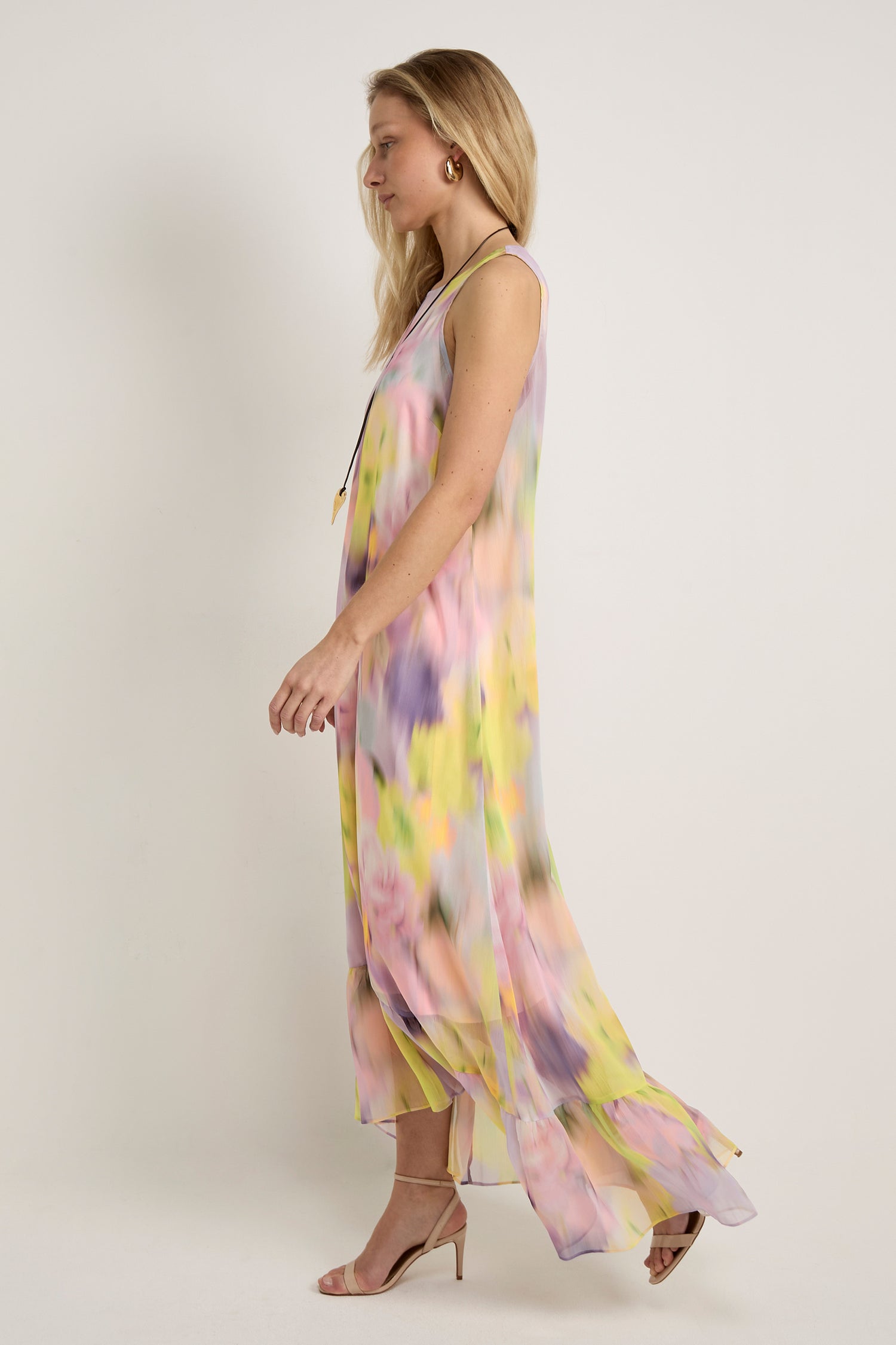 GWD Cecily Printed Sleeveless Maxi Dress