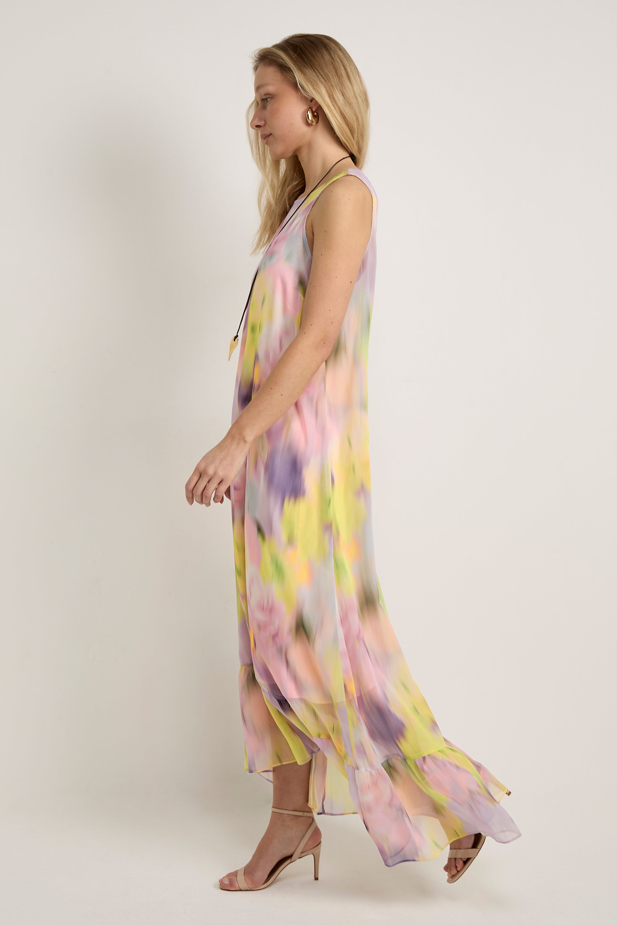 GWD Cecily Printed Sleeveless Maxi Dress
