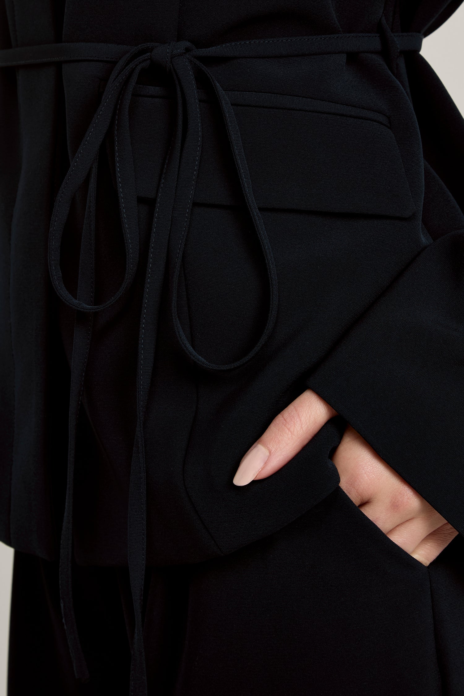 GWD Malika Navy Wide Leg Trouser