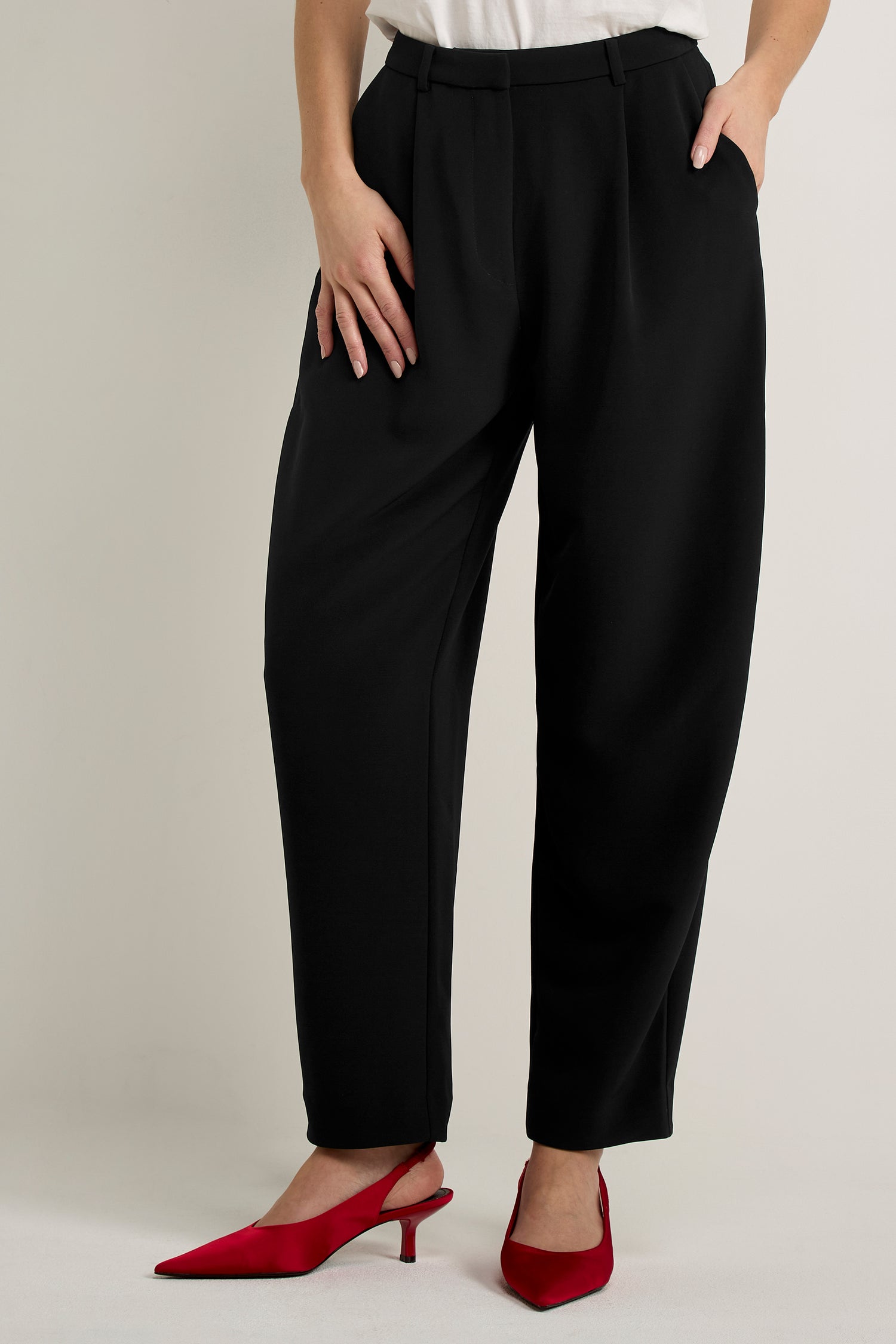 GWD Malika Navy Wide Leg Trouser