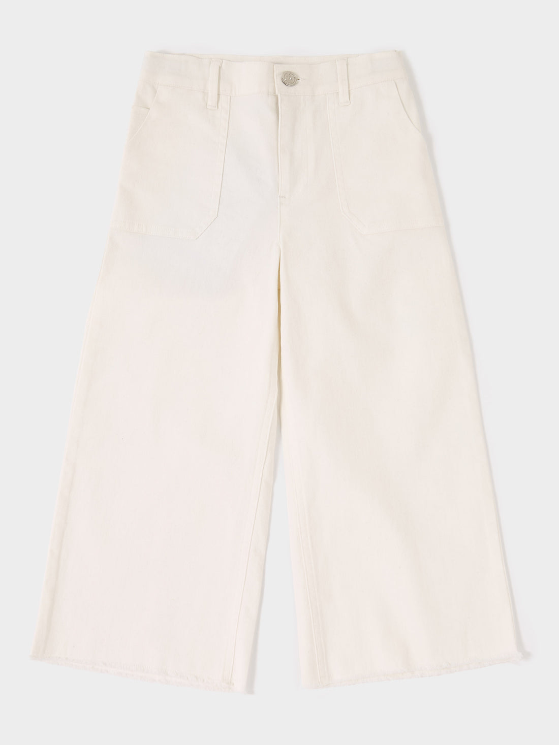 Grace Cream Wide Leg Jean | GWD Fashion