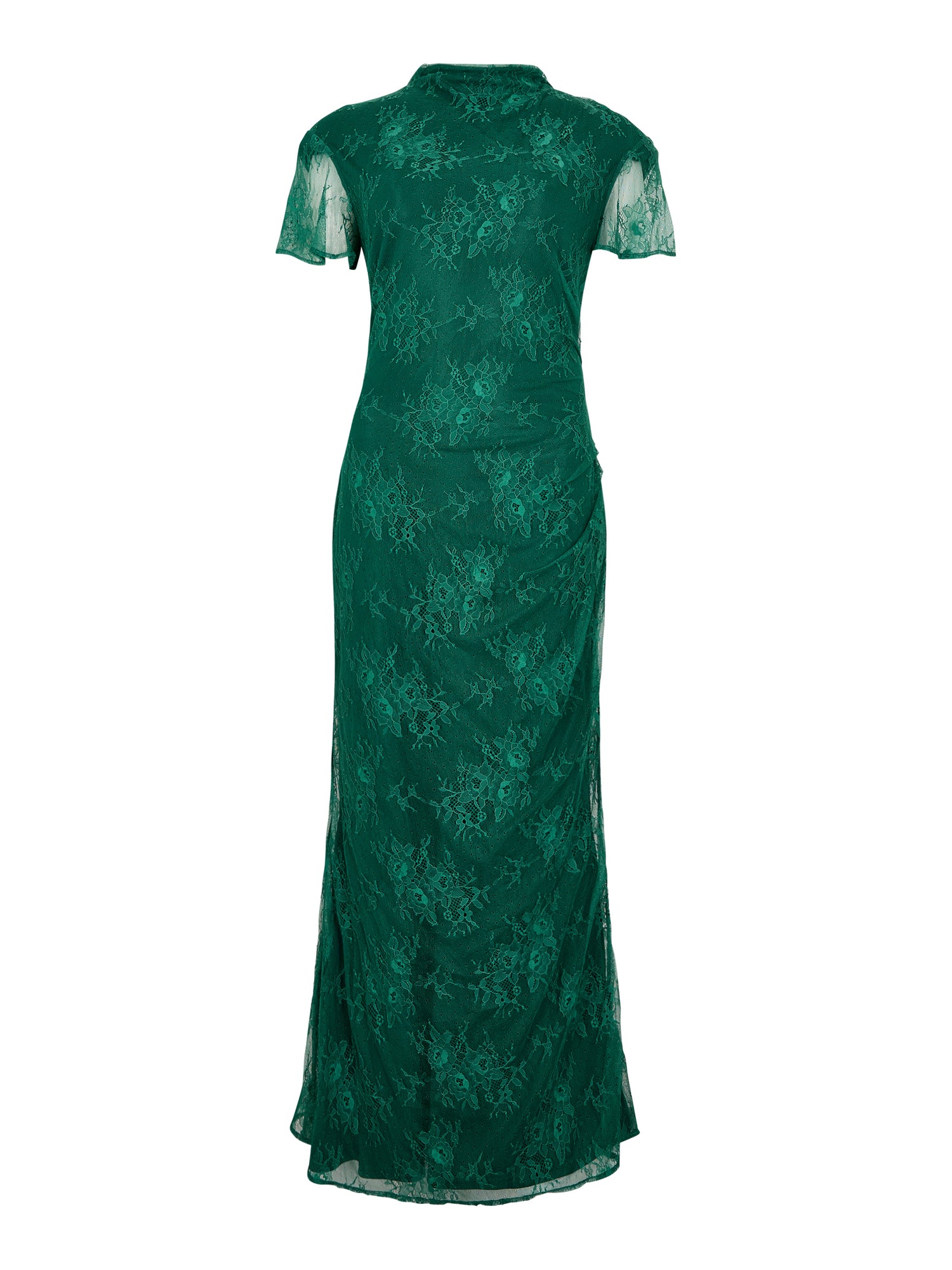 GWD Gracie Green Lace Maxi Dress