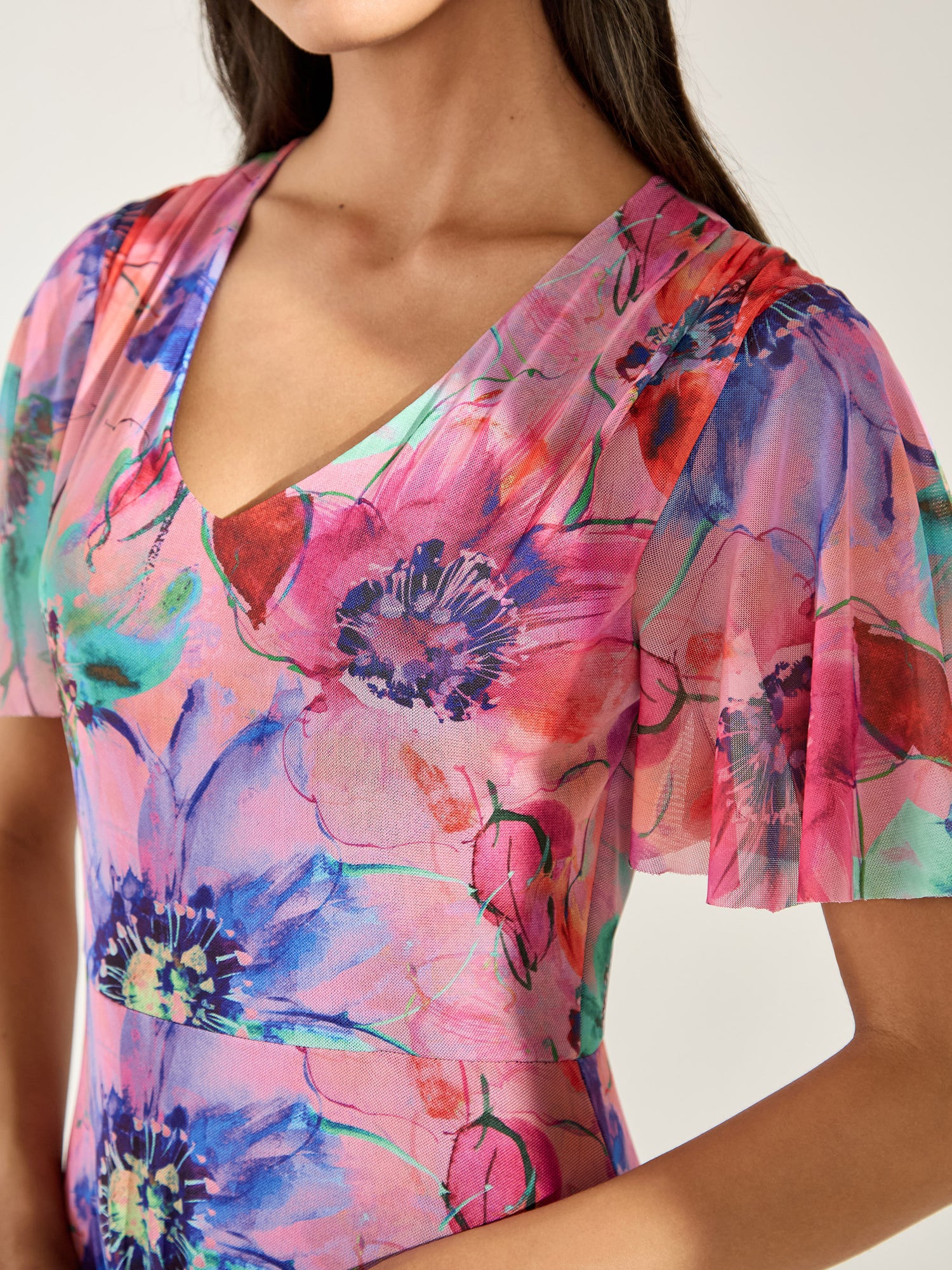 GWD Immy Floral Printed Maxi Dress