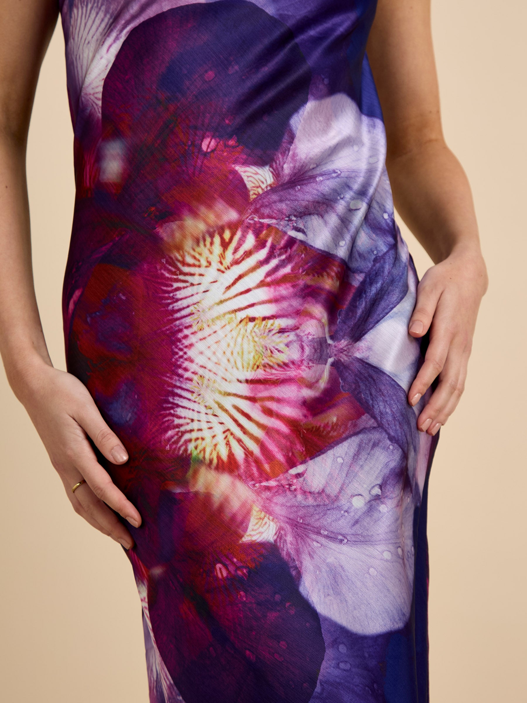 GWD Jessie Floral Printed Sleeveless Maxi Dress