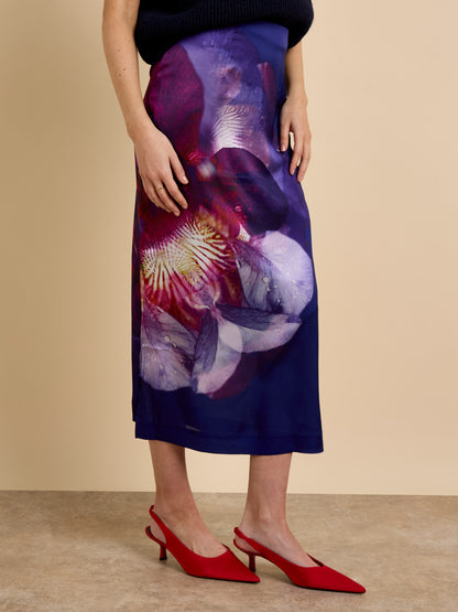 GWD Jessie Floral Printed Midi Skirt