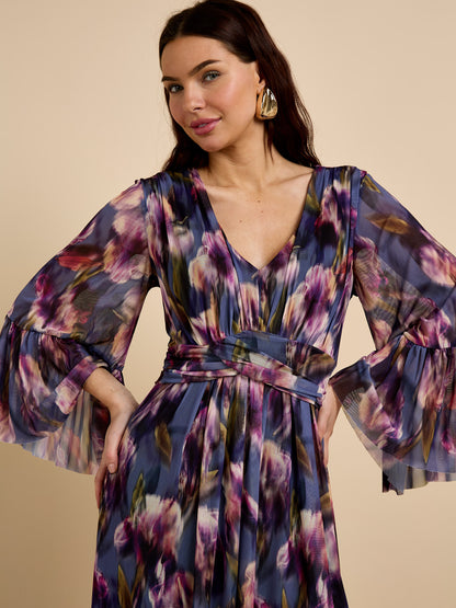 GWD Judy Floral Print Maxi Dress