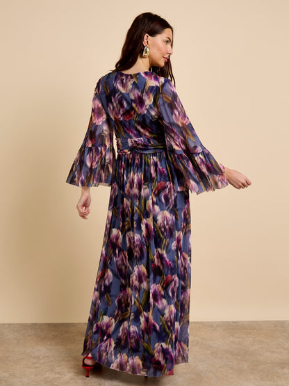 GWD Judy Floral Print Maxi Dress