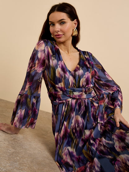 GWD Judy Floral Print Maxi Dress