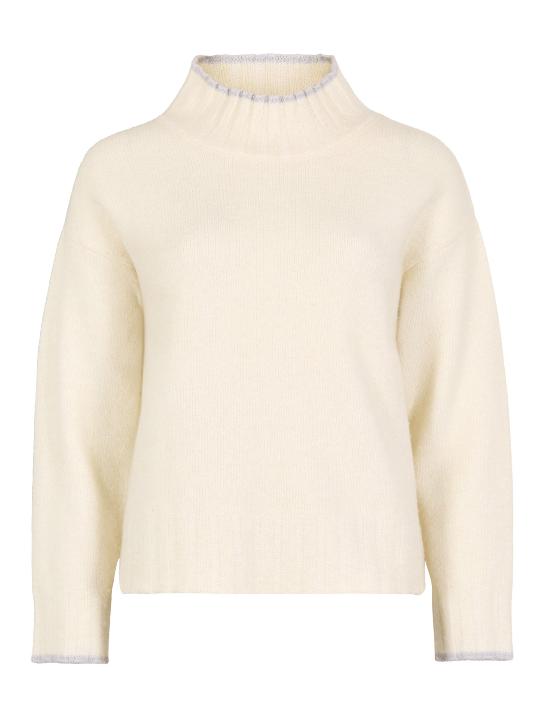 GWD Kipling Cream High Neck Jumper