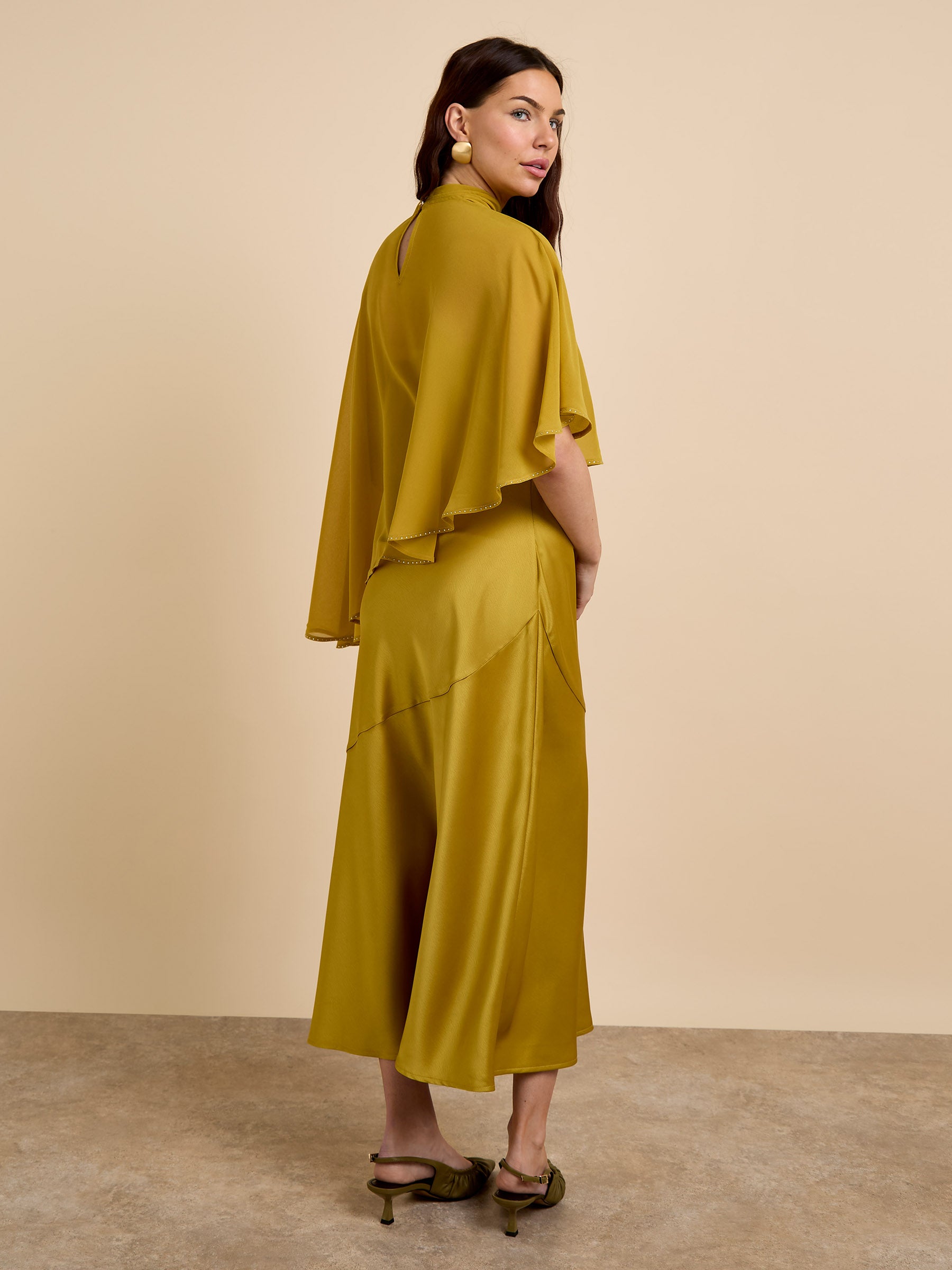 GWD Lailani Yellow Midi Dress