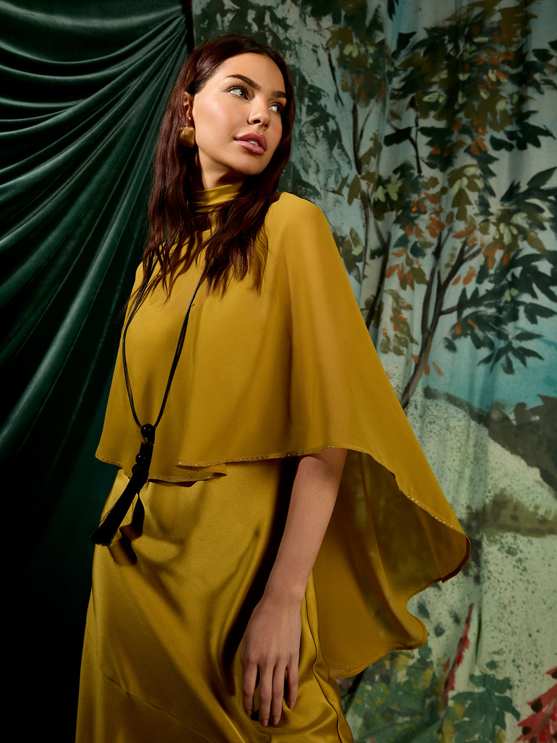 GWD Lailani Yellow Midi Dress