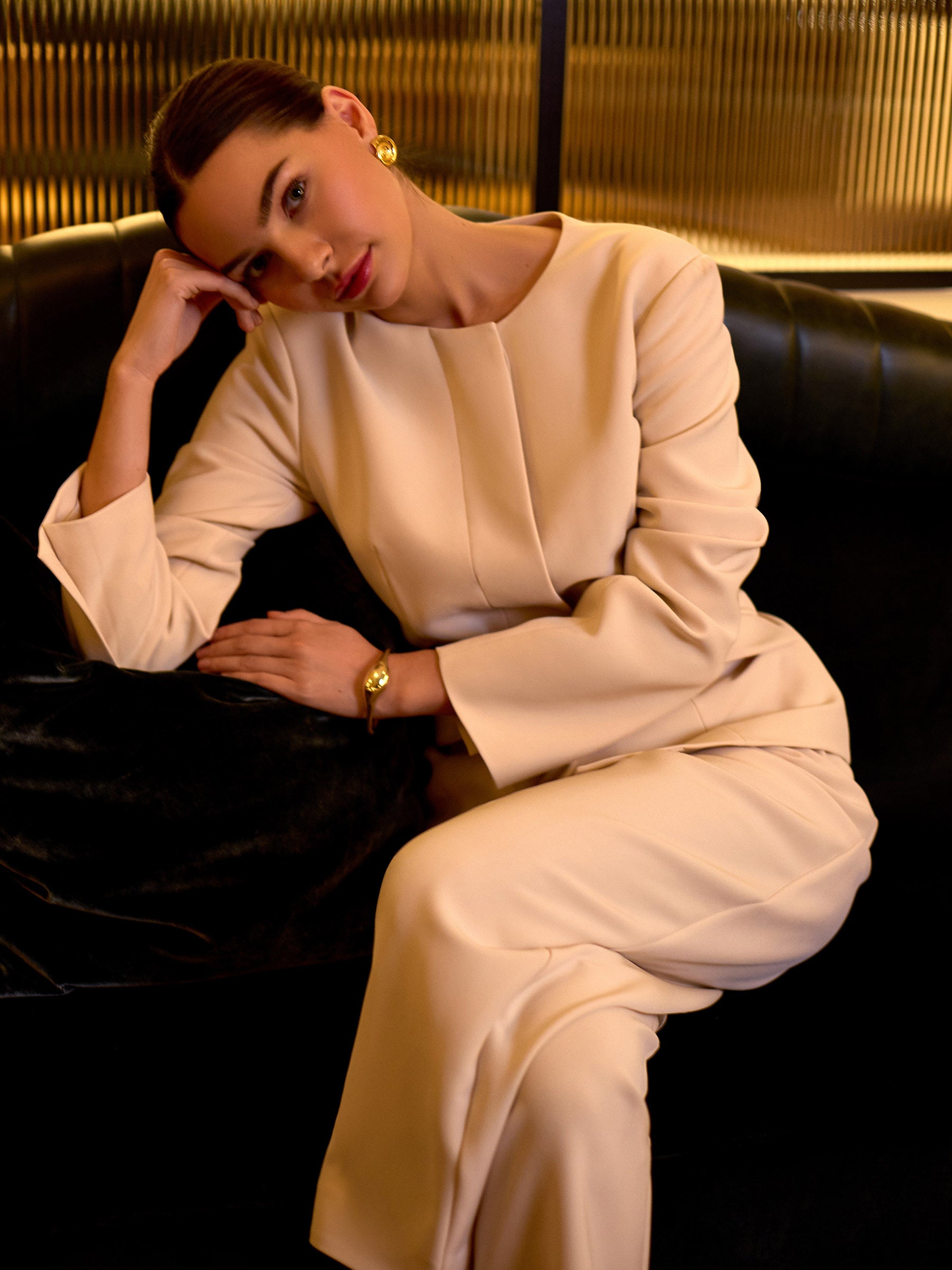 GWD Malika Cream Tailored Jacket