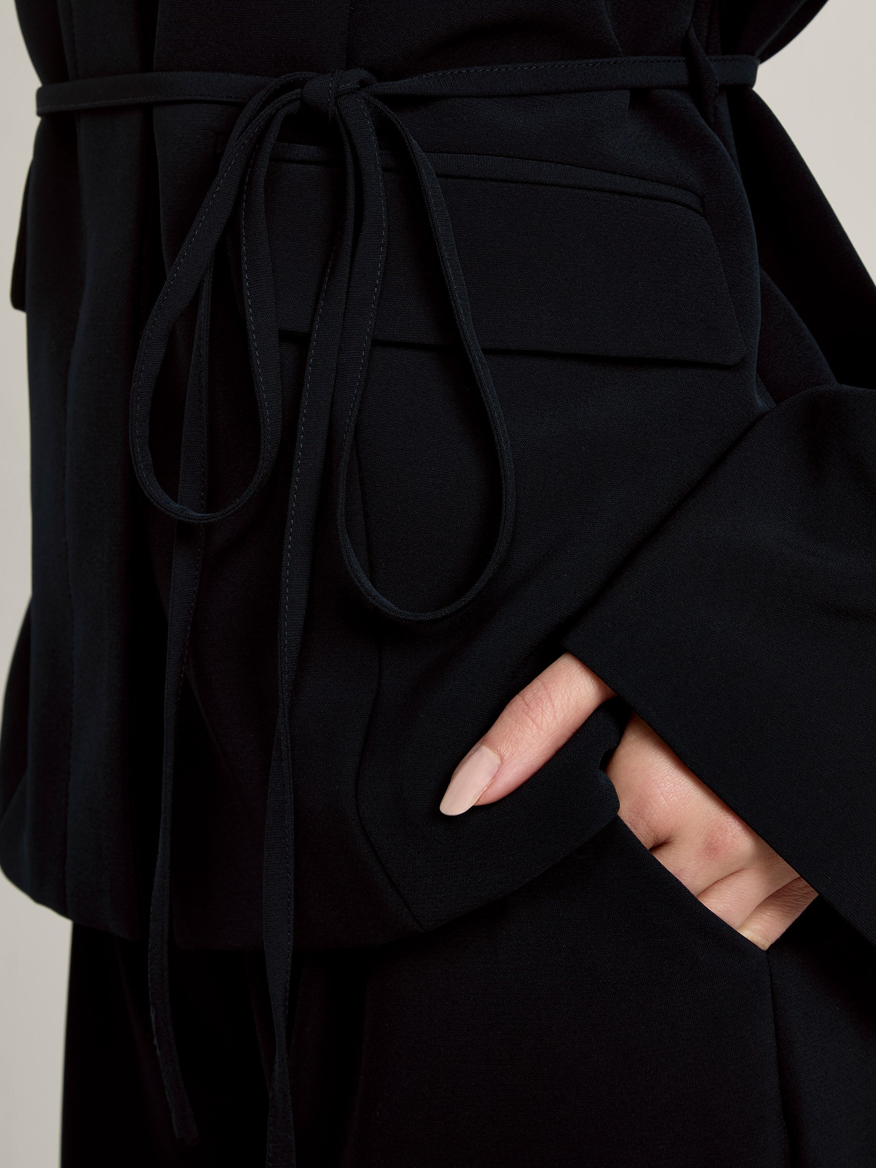 GWD Malika Navy Wide Leg Trouser