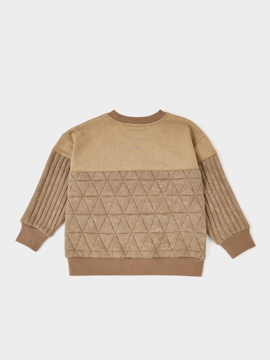 Mason Camel Quilted Sweat