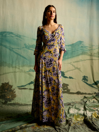 GWD Neave Floral Printed Maxi Dress