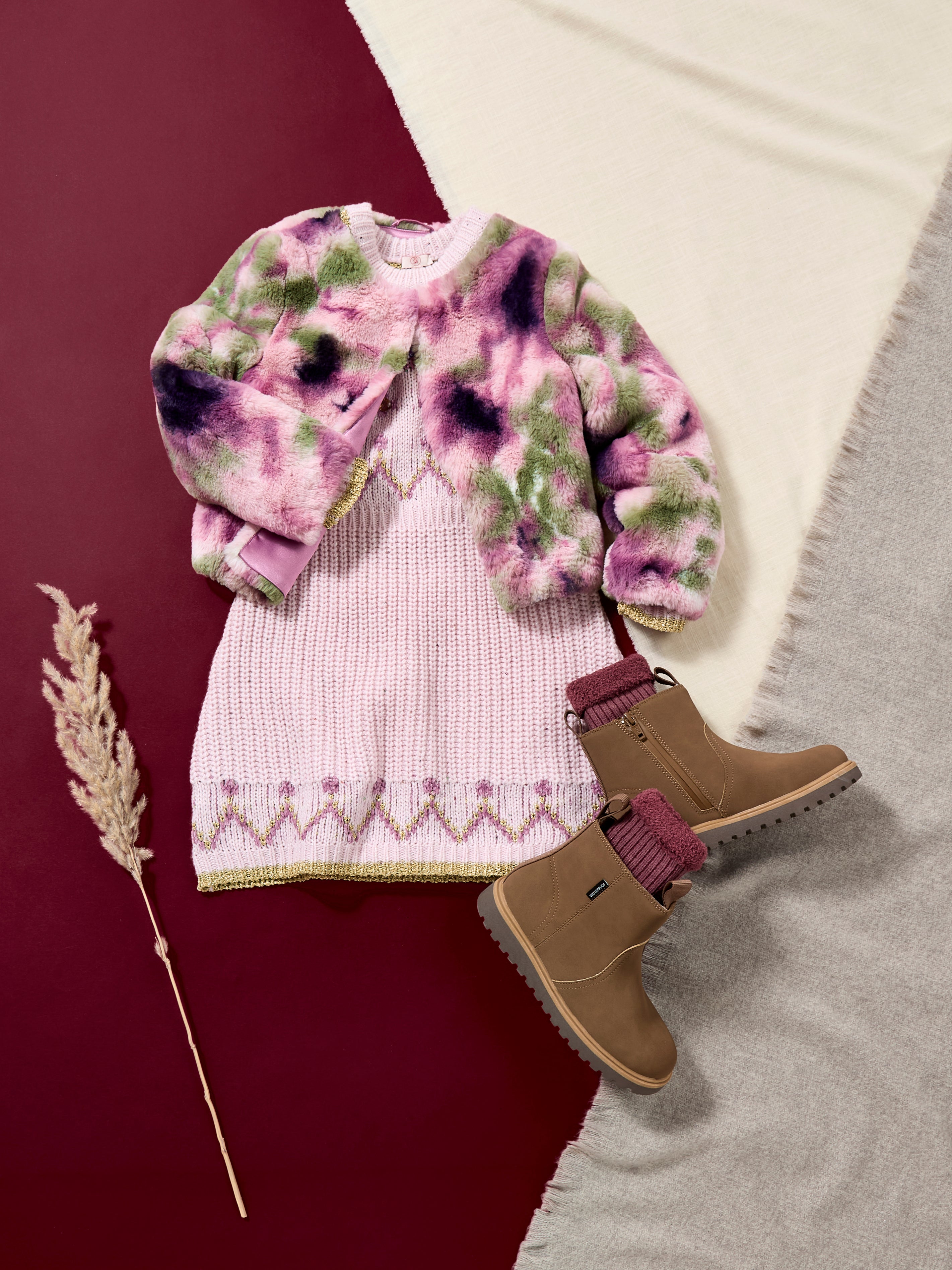 GWD Vicky Multi Geometric Jacquard Dress