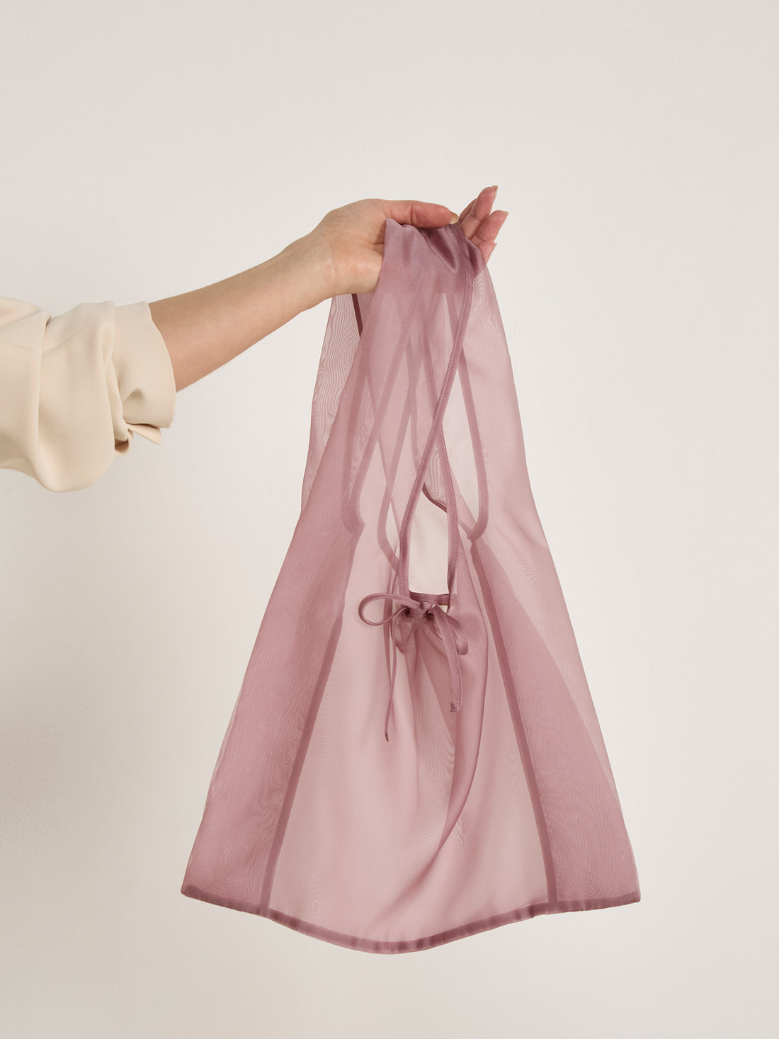 GWD Organza Bags Orchid and Nude