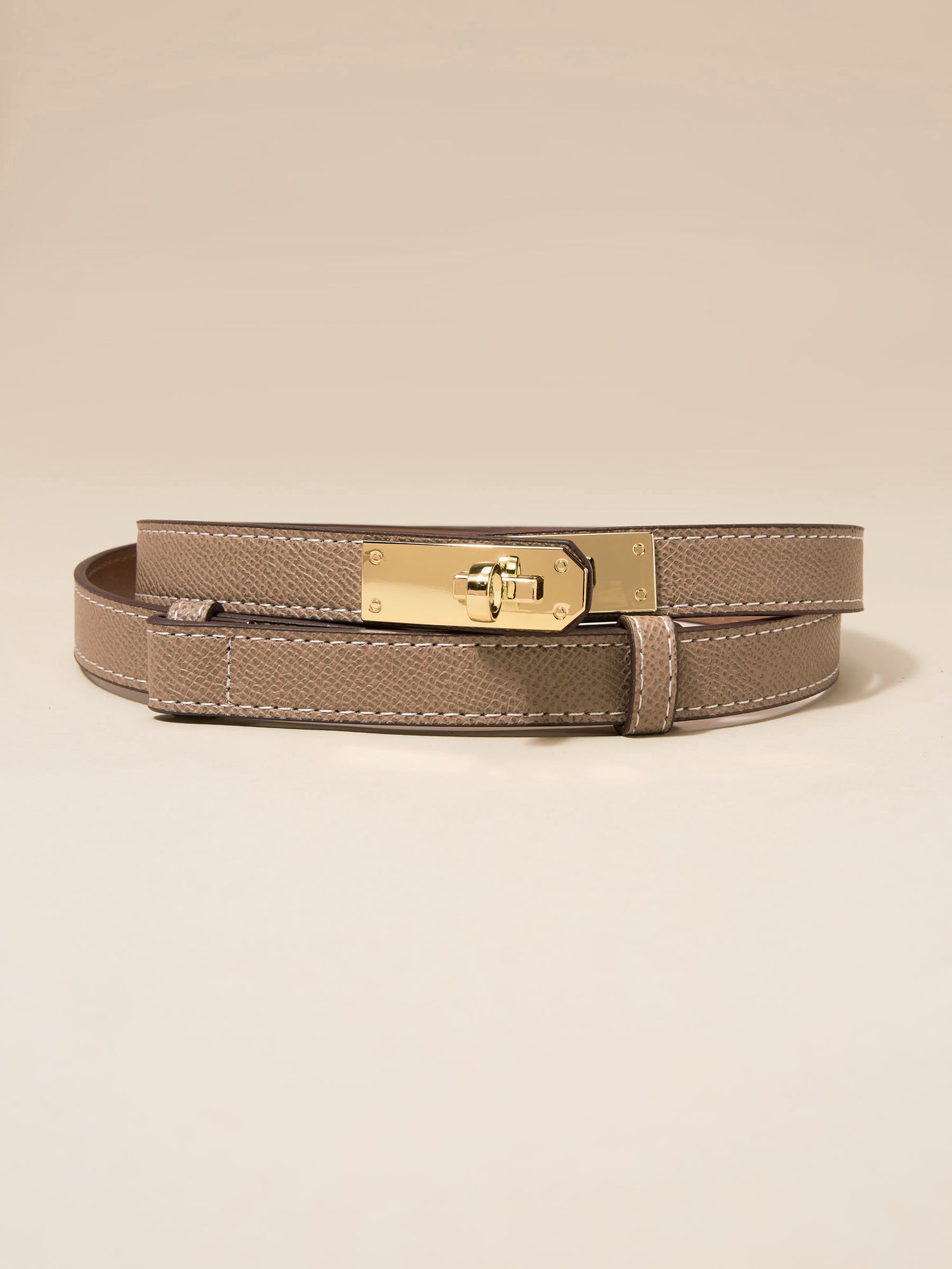 GWD Philipa Buckle Belt Collection, Camel, Brown, and Black