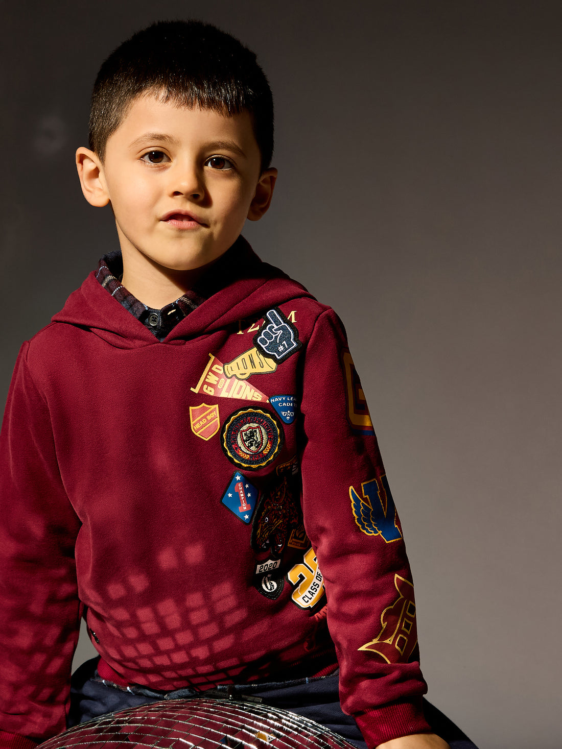 GWD Georgetown Varsity Mock Hoodie