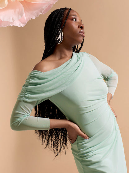 GWD Vanessa Mint Maxi Dress