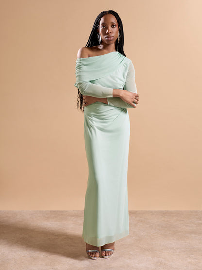 GWD Vanessa Mint Maxi Dress
