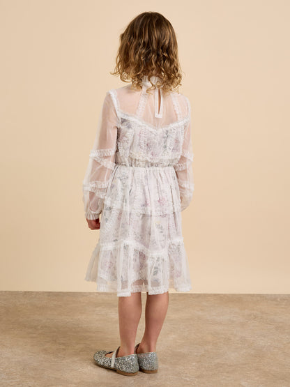 GWD Twyla Floral Printed Mesh Dress