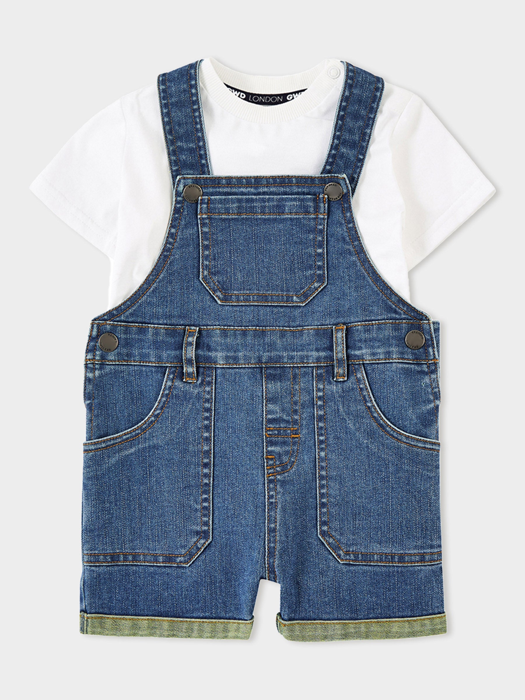 Decker Dungaree Set | GWD Fashion