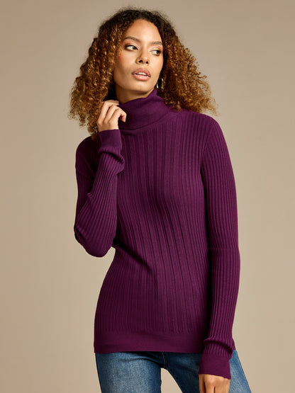 Lizzie Turtle Neck Fine Knit Jumper | GWD Fashion