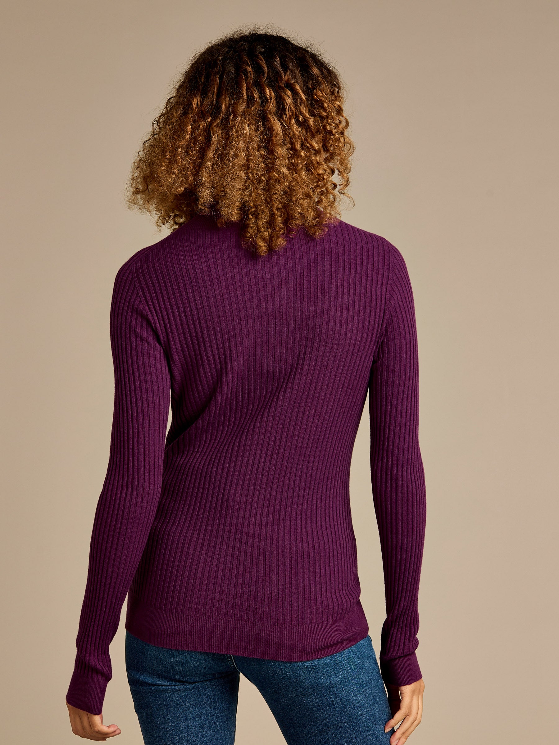 Lizzie Turtle Neck Fine Knit Jumper