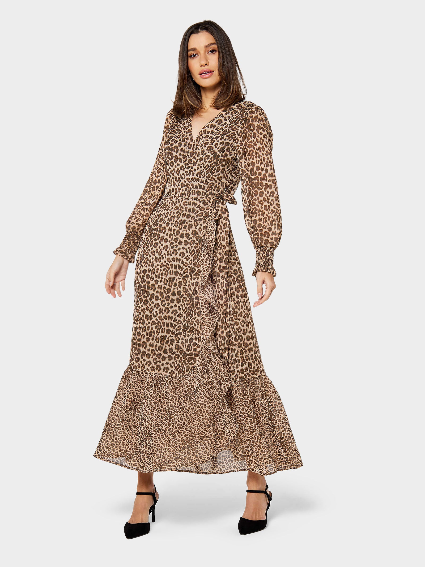 Allie Animal Print Dress | GWD Fashion