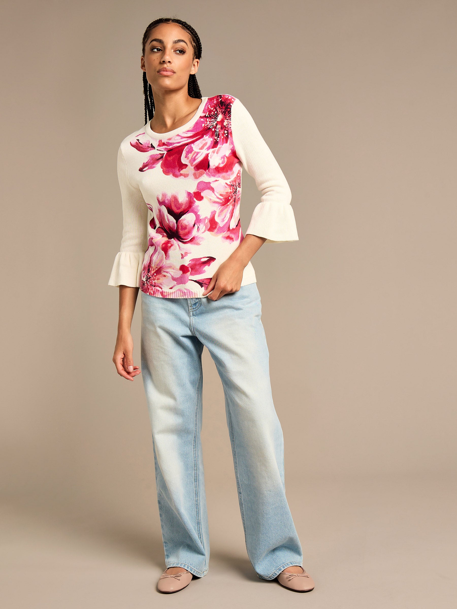 Joanna Floral Jumper