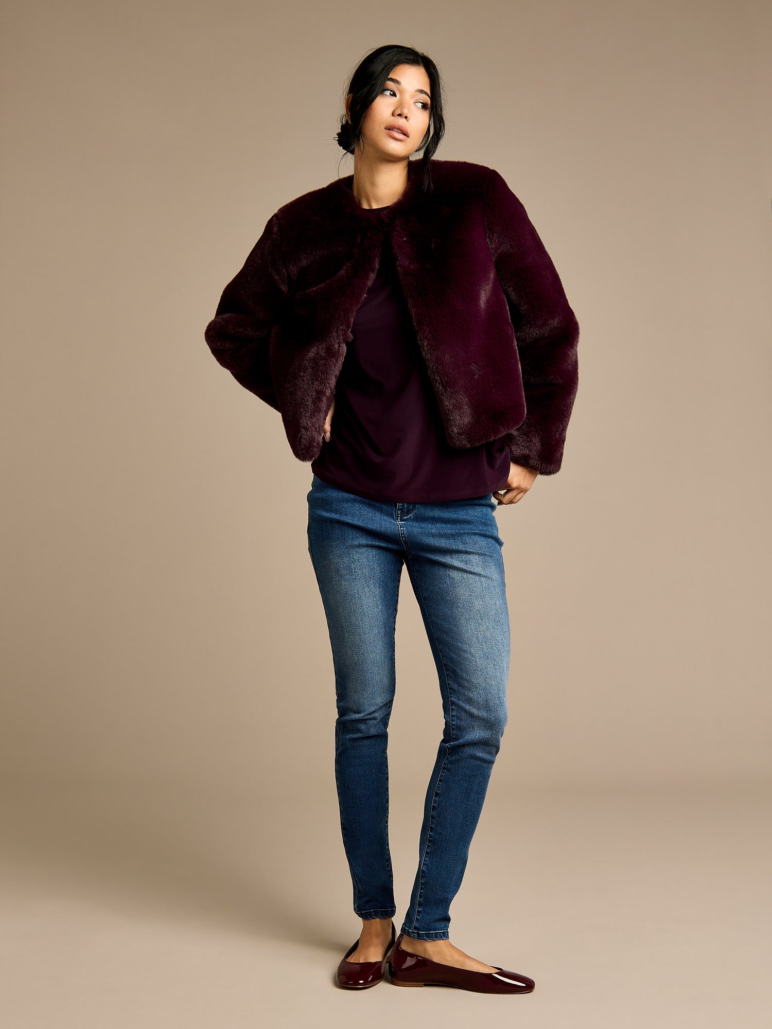 Reece Faux Fur Coat