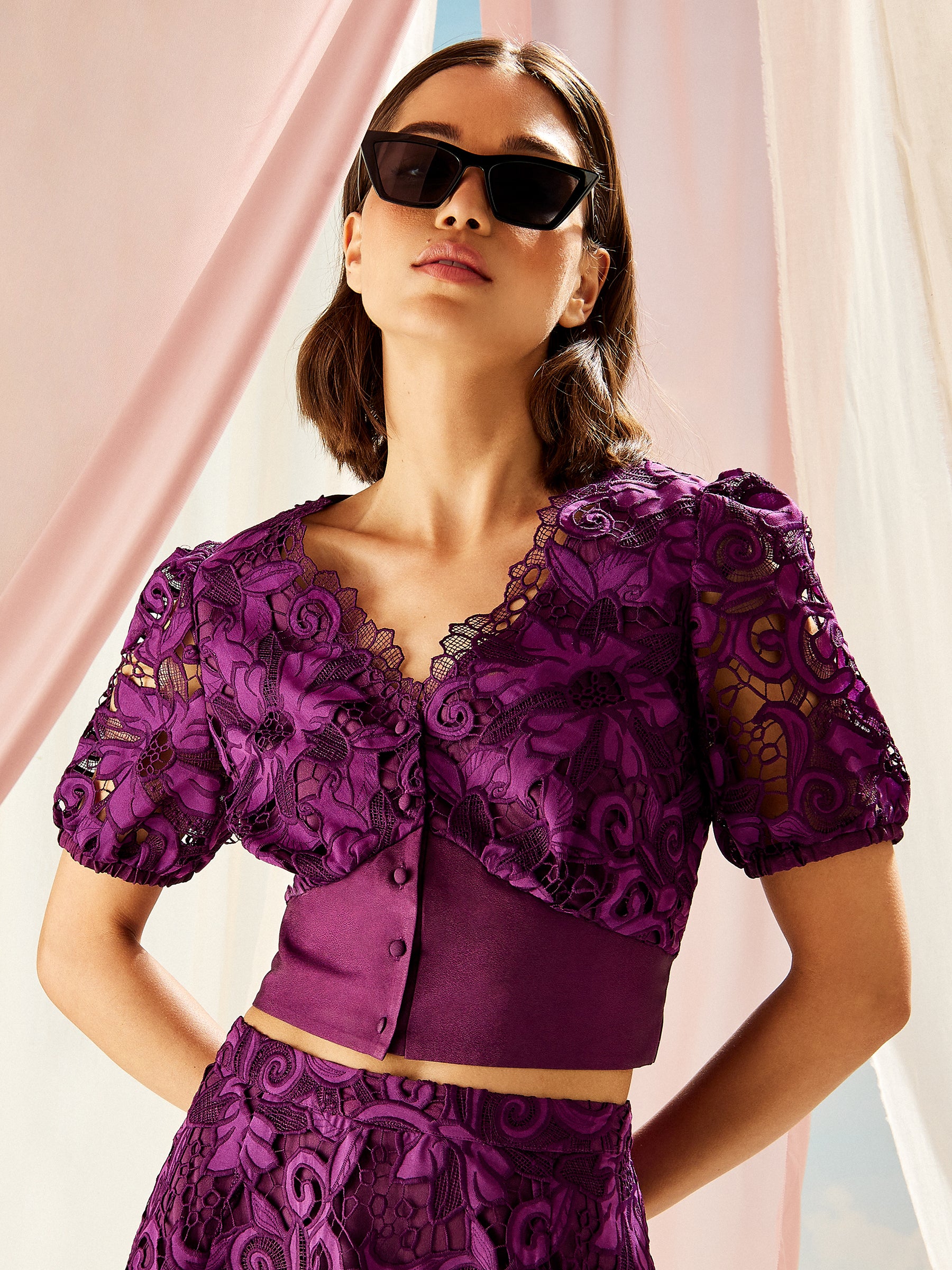 Paola Lace Top