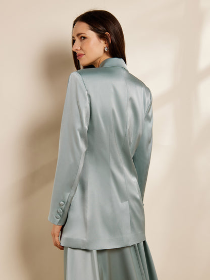 Polly Satin Blazer