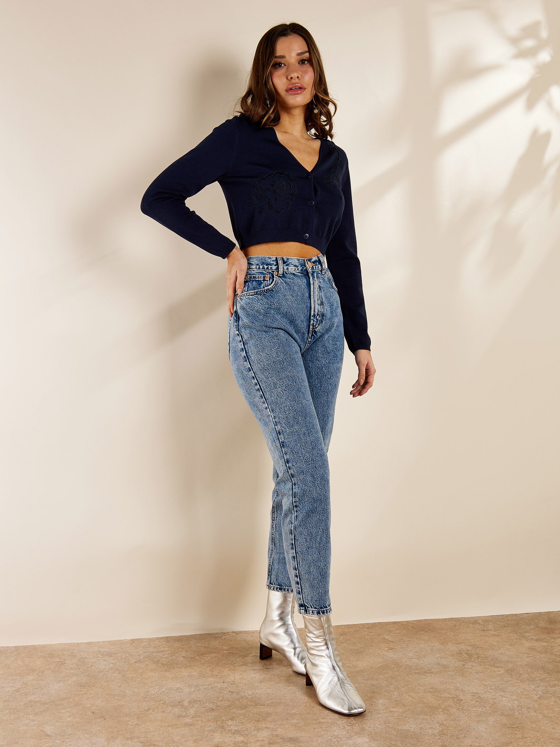 Sandy Embroidered Cardigan