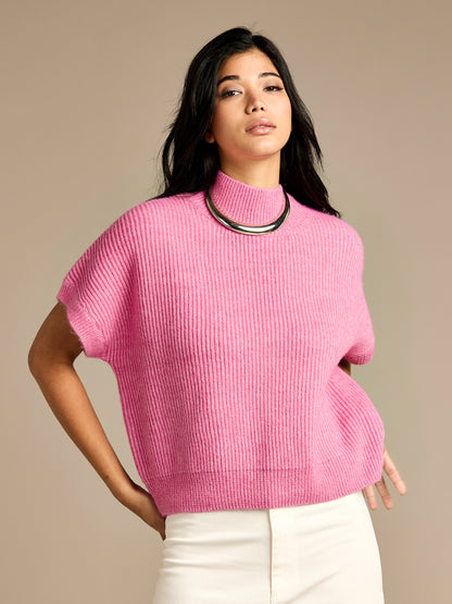 Parker Pink Chunky Knit Jumper