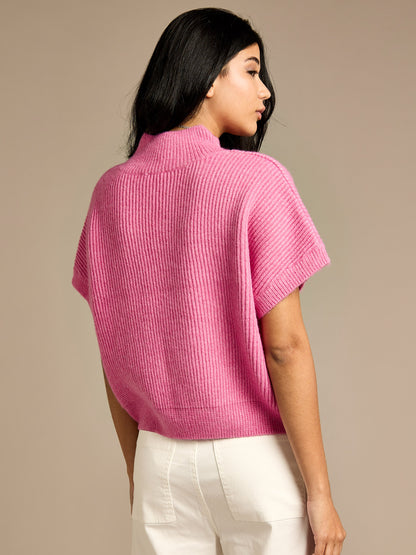 Parker Pink Chunky Knit Jumper