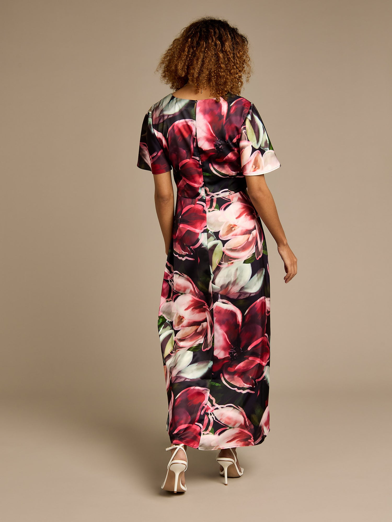 Allegra Floral Print Maxi Dress