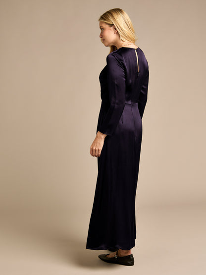 Gina Purple Maxi Dress