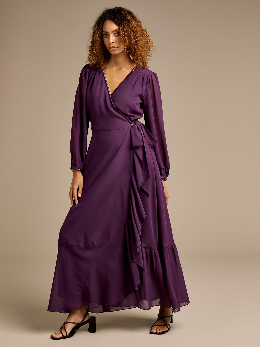 GWD Monica Purple Maxi Dress