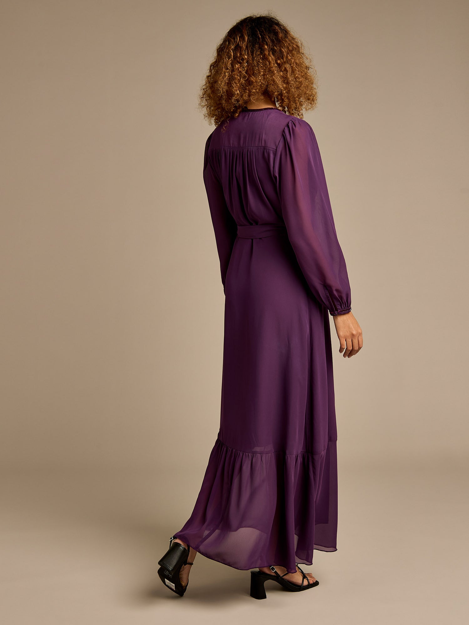 Monica Purple Maxi Dress