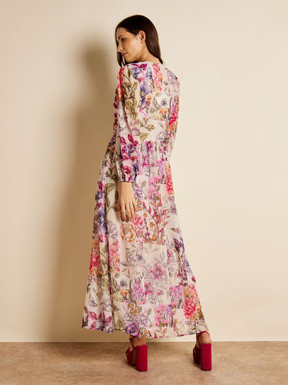 Tinsley Floral Print Maxi Dress